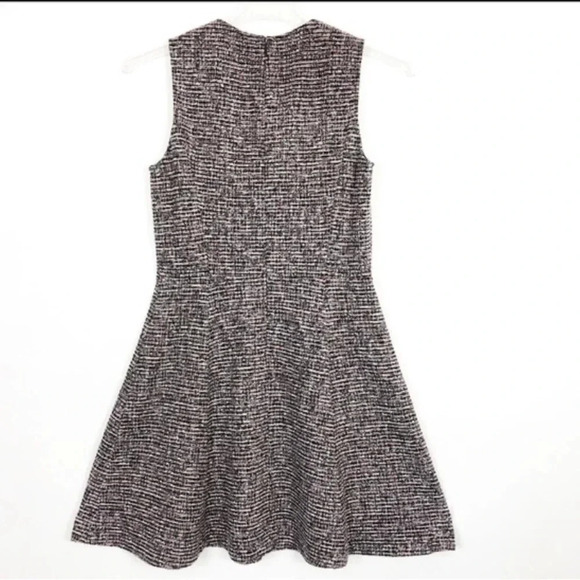 Theory Tillora tweed boucle sleeveless fit and flare dress Size 4 - Picture 4 of 10